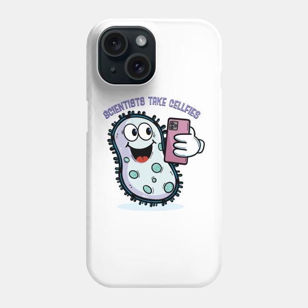 Scientists Take Cellfies Phone Case by Wright Art