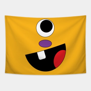 Silly Monster Face T-Shirt | One Eye Tapestry