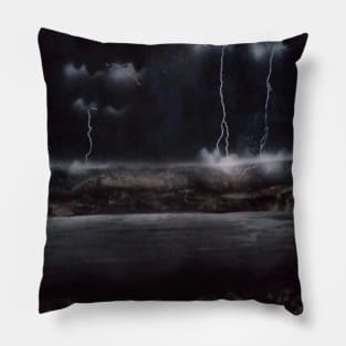 Striking lightning Pillow