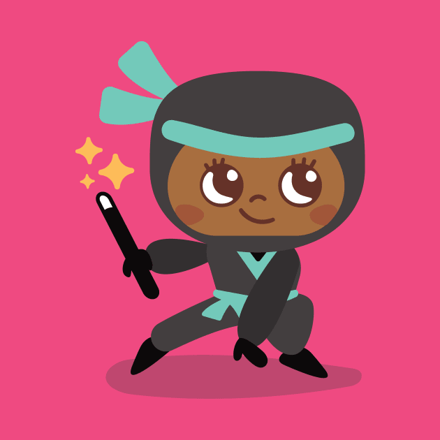 Teal Ninja by Language Ninjas