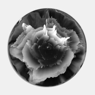 Black Rose Marble Acrylic Fluid Pour Pin