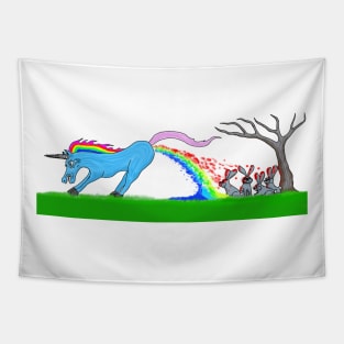 Unicorn Blowout Tapestry