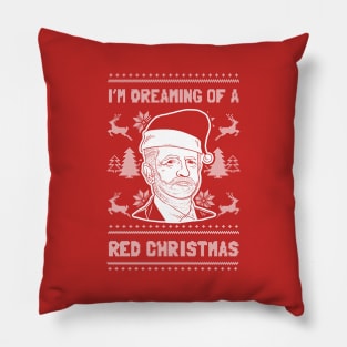 I'm Dreaming Of A Red Christmas Pillow