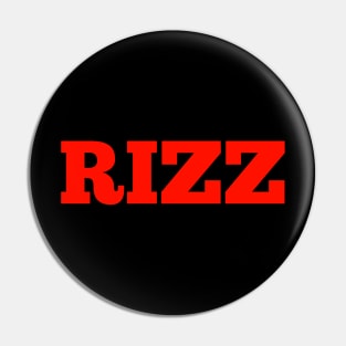 Rizz Red Pin