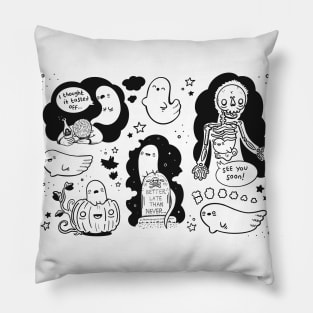 Drawlloween 2020 Flash Pillow