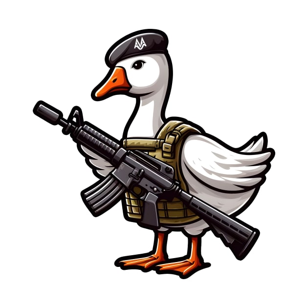 Tactical Goose by Rawlifegraphic