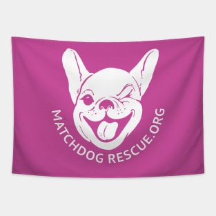 Matchdog Fuchsia logo Tapestry