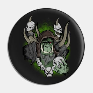 Orc Warlock Guldan Pin