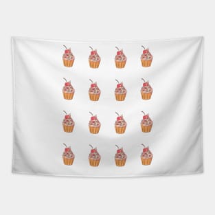 Cute Cupcakes Tapestry