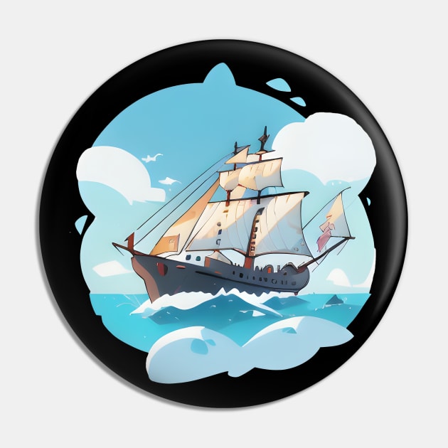 Sail For One Piece Pin by deanisadea21