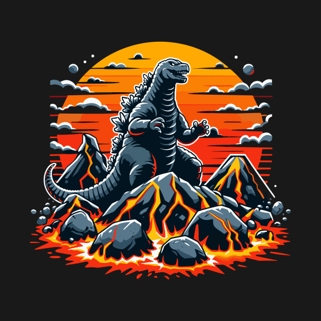 Godzilla by Rizstor