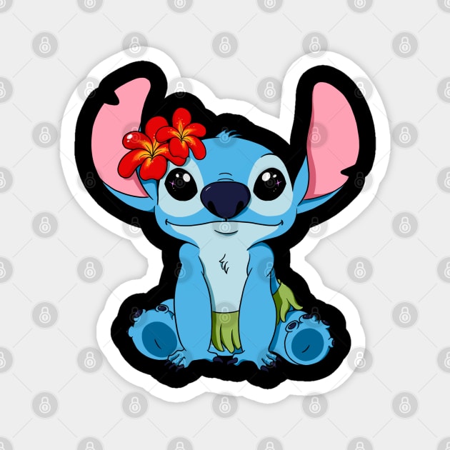 Hawaiian Stitch Magnet by Adelaidelia