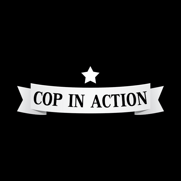 Cop In Action by designdaking