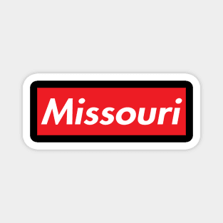 MISSOURI SUPER USA LOGO Magnet