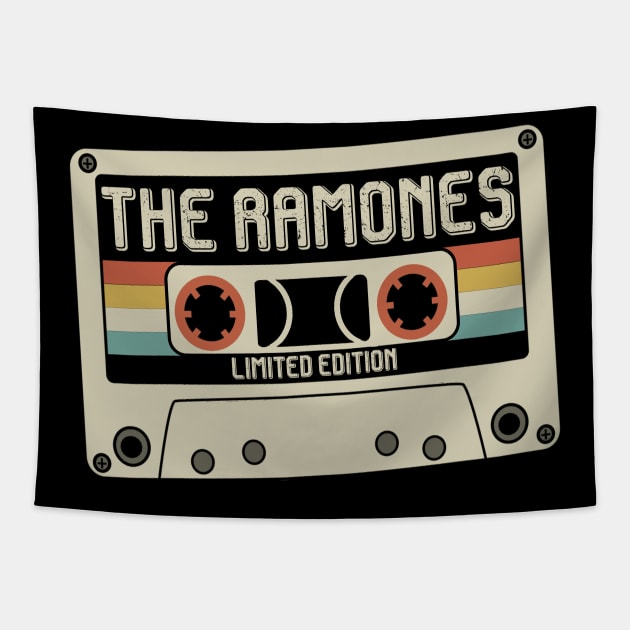 The Ramones - Limited Edition - Vintage Style Tapestry by Debbie Art