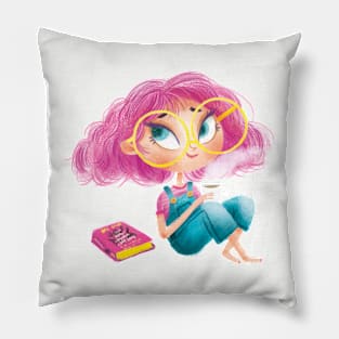 Book girl! Pillow