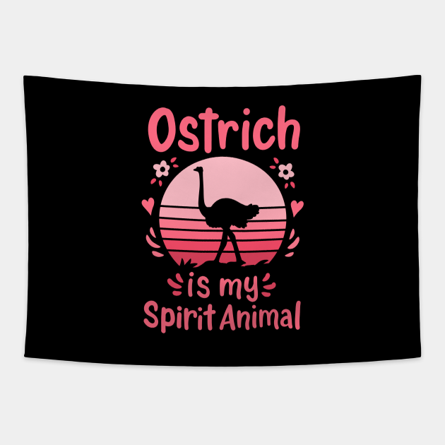 Ostrich Spirit Animal - Ostrich - Tapestry | TeePublic Ostrich Spirit Animal - Ostrich - Tapestry | TeePublic