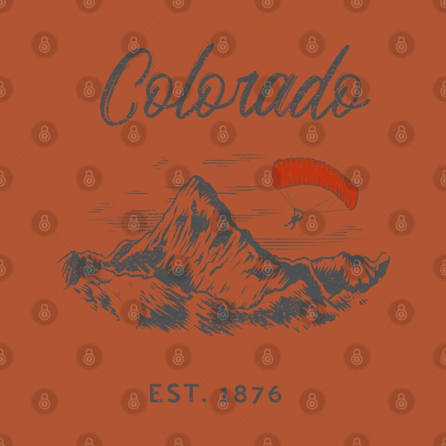 Colorado Mountian State by FunGraphics