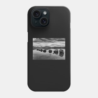 Rocks at Loch Lomond Phone Case