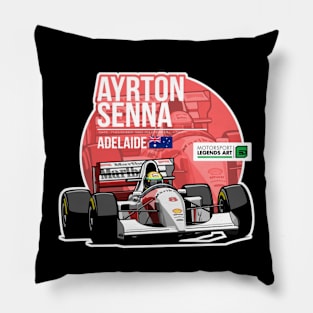 Ayrton Senna 1993 Adelaide Pillow