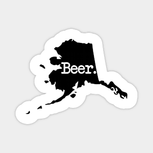 Alaska Beer AK Magnet