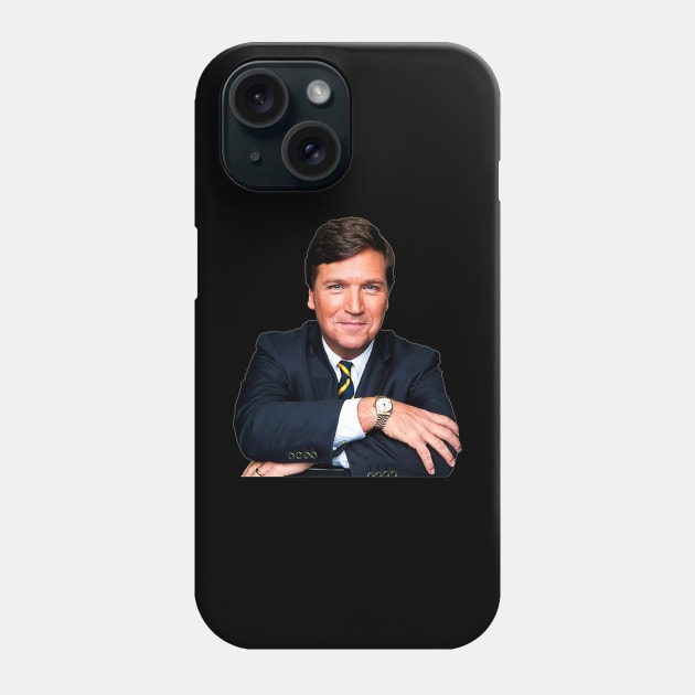 Tucker Carlson Phone Case by understack