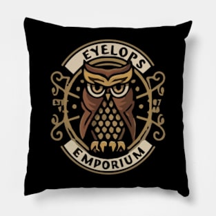 Eyelop's Owl Emporium Pillow