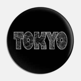 Tokyo Street Map Pin