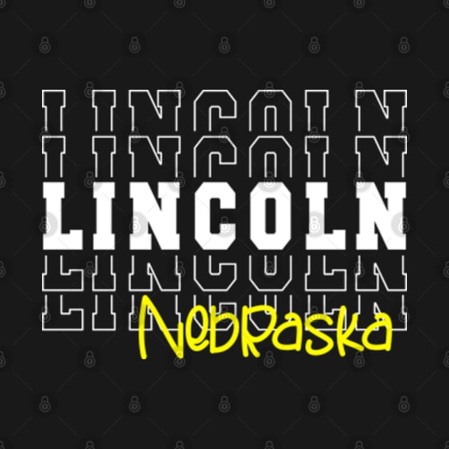 Lincoln city Nebraska Lincoln NE by TeeLogic