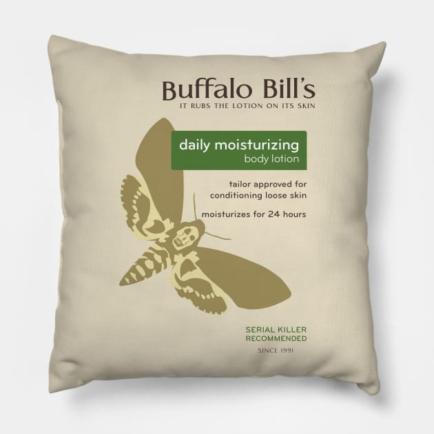 Buffalo Bill's Body Lotion Pillow by ClarkStreetPress