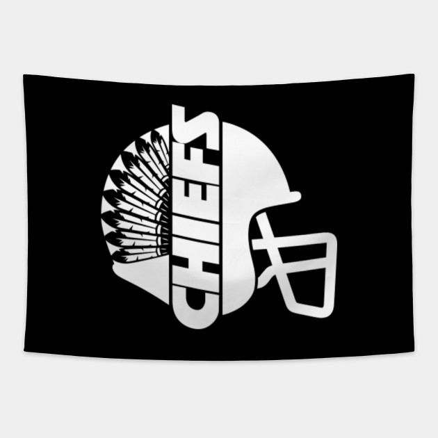 Nfl Kansas City Chiefs Vector Drawn Kansas City Chiefs Tapestry Teepublic Au