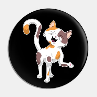 Cute Calico Cat Pin