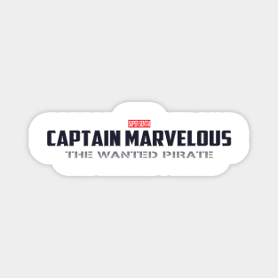 Captain Marvelous: The Wanted Pirate Magnet