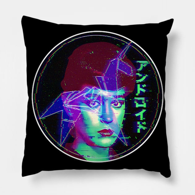 Android Rachael Pillow by creativespero