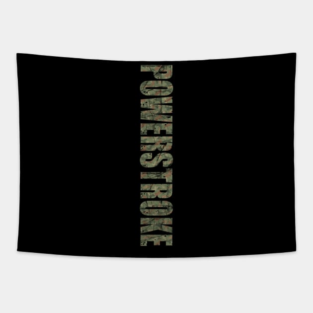 Powerstroke diesel engine truck Power Stroke 7.3L Tapestry by JayD World