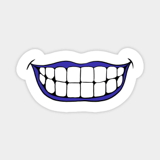 Big Smile -Blue Magnet
