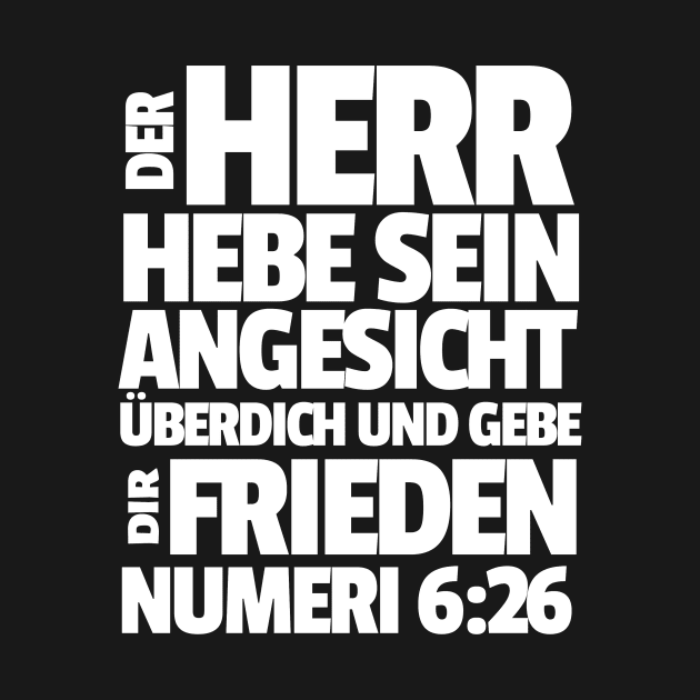 Numbers 6-26 His Face Shine Toward You German by BubbleMench