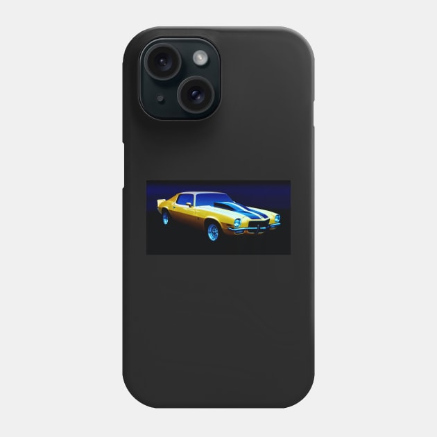 1970 Z28 Camaro Phone Case by Burtney