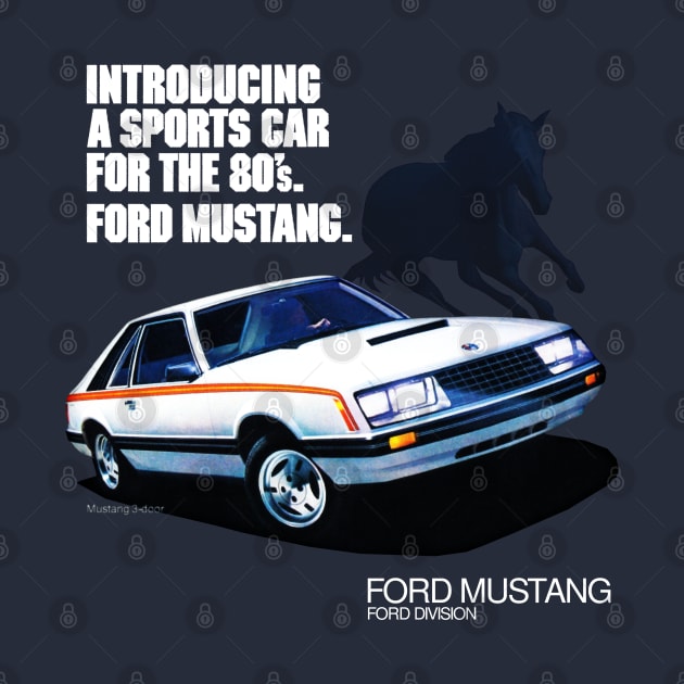 FORD MUSTANG - advert by Throwback Motors