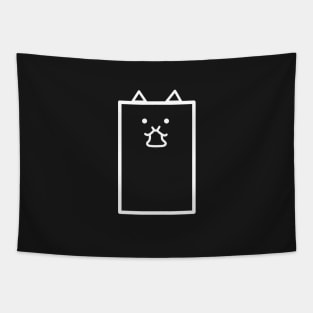 Wall Cat Dark Tapestry