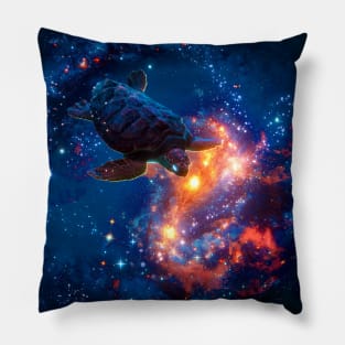 Cosmic Turtle Pillow