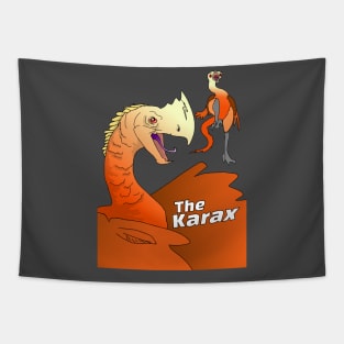 Fantasy Bird Monster the Karax Tapestry