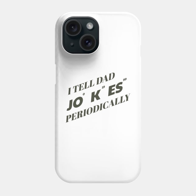 Dad Jokes // I TELL DAD JOKES Phone Case by Icrtee