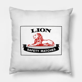 Lion Matches Pillow