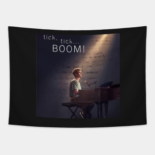 tick, tick... BOOM Sticker Tapestry