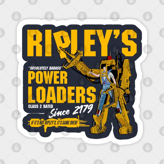 Ripley's Power Loaders Magnet by Meta Cortex