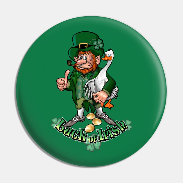 Luck of Irish Pin by Chris Kostecka