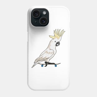 Parrot Skater Skateboard Phone Case