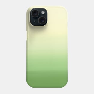 Green to Yellow gradient Phone Case