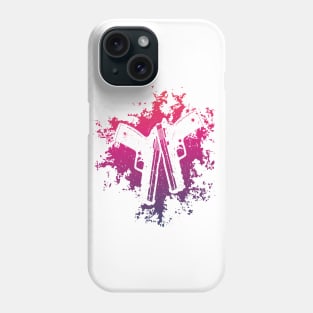 colorful guns Phone Case